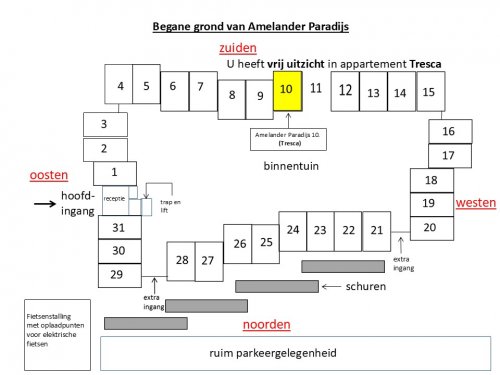 Plattegrond Amelander Paradijs Complex